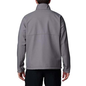 Veste en jean à poches contrastées Fabrication sur mesure Haute qualité 100% coton Veste de travail pour homme Coquille souple à capuche Style vintage - Product Image 2