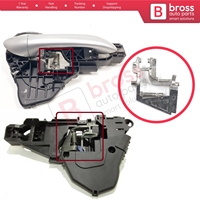 BDP1232-2 Penjepit Braket Penyangga Gagang Pintu Luar Kanan A1697600234 untuk W169 W245