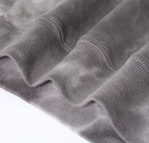 Sweat-shirts pour hommes en tricot tie-dye personnalisés de haute qualité, style vintage décontracté - Product Image 5