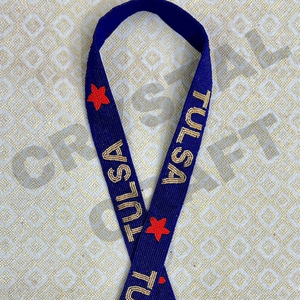 Mardi Gras personalizado oro blanco semilla bolsa de cuentas correas 'Hook Em Horns' accesorio de moda correa de monedero con cuentas - Product Image 6