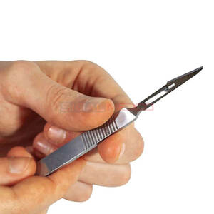 ชุดเครื่องมือผ่าตัดสัตวแพทย์คุณภาพสูงขายดี ผลิตจากเหล็กกล้าไร้สนิมเยอรมัน ใช้ซ้ำได้ 10 ชิ้น สำหรับฝึกเย็บแผลสำหรับนักศึกษาแพทย์ - Product Image 2