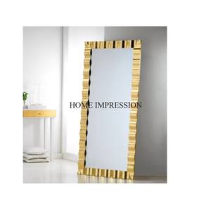 สีเงิน ผิวมันเงา ขัดเงาอย่างดี ดีไซน์โดดเด่น สวยงามสะดุดตา โครงโลหะแข็งแรงทนทาน หรูหรา ใช้สำหรับตกแต่ง - Product Image 6