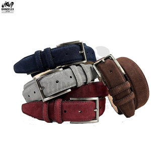 Cinturones de Cuero Vacuno Casuales con Hebilla de Acero, Diseño y Logotipo Personalizados de Fábrica, Cinturón Reversible para Hombre - Product Image 5