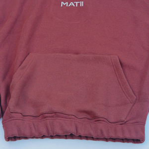 Sudadera con capucha bordada personalizada para hombre 100% algodón lavable ropa informal moda con logotipo impreso para invierno - Product Image 2