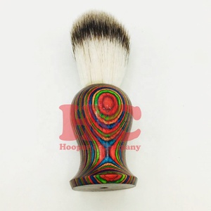 Brocha de Afeitar de Pelo Sintético para Hombre, Mango de Madera, Envío Inmediato, Oferta de Logotipo Personalizado, Brocha de Afeitar Húmeda Sostenible para Salón - Product Image 6