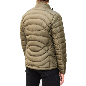 Veste d'hiver matelassée pour hommes grandes tailles - Col montant, broderie, imperméable et réversible - Product Image 6