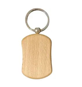Premium quality Wood keychain popular design handmade Modern design Wooden Key ring manufacture best price