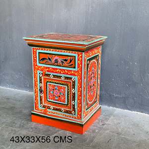 Mesitas de Noche de Madera Sólida, Estilo Antiguo Moderno de Mediados de Siglo, Muebles Tradicionales para Dormitorio, para Uso en el Hogar y Apartamentos - Product Image 4