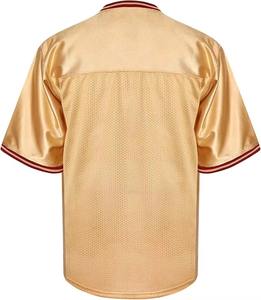 Jersey de poliéster para hombre, camiseta de fútbol americano con impresión por sublimación personalizable de nuevo diseño de fábrica - Product Image 3