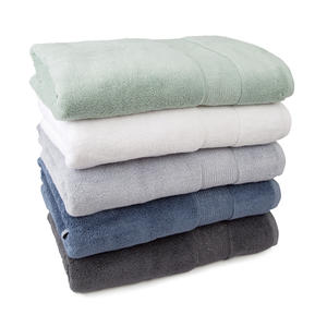 Serviettes de bain turques en microcoton 100% coton de qualité supérieure stock tissé de style uni de 1ère qualité - Product Image 2