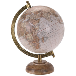 Antique Design Nautical <b>Globe</b> Wooden Base World Map with Vintage Finishing Educational Interior Structure Model Geography Gift - Product Image 6