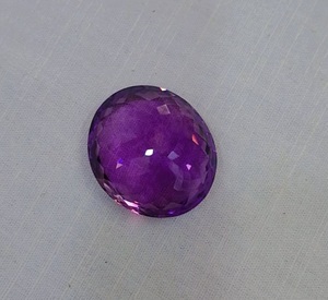 Pierre taillée en améthyste violette de bonne qualité fabrication de pierres précieuses en vrac pour bijoux forme ovale améthyste toutes tailles disponibles - Product Image 4