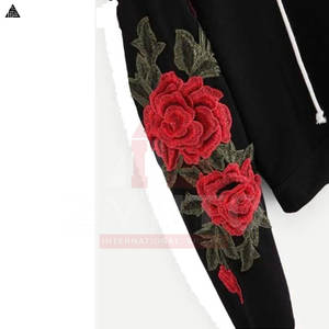 Sweats à capuche brodés de qualité supérieure, prix abordable, en coton, coupe ample, basiques, mélange de coton, tenue décontractée pour hommes - Product Image 3