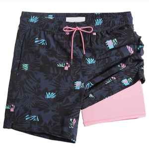 Shorts personnalisés pour hommes, taille mi-haute élastique, en toile, séchage rapide, écologiques et respirants, tendance actuelle - Product Image 4