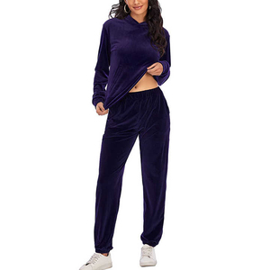 Nouvelle Collection 2025 – Survêtement Long Décontracté 2 Pièces Haut de Gamme Personnalisé pour Femme, Imprimé, à Capuche, 100% Hiver - Product Image 4