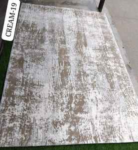 Tapis turcs modernes en polypropylène tissé jacquard à la machine, de haute qualité, en jute, résistants aux taches, à poils longs, abstraits - Product Image 3