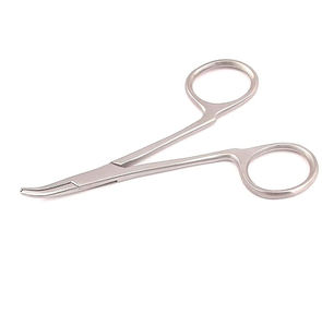 คีมหนีบสำหรับผ่าตัดทำจากสเตนเลสสตีลแบบแมนนวลสำหรับการดูแลแผลและการตกแต่งแผล - Product Image 2