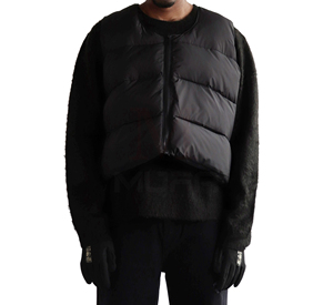 เสื้อกั๊กพัฟเฟอร์แบบสั้น น้ำหนักเบา ระบายอากาศได้ดี กันลม ไม่มีแขน แบบสั่งทำขายส่ง รุ่นกลางคืน  บุใยอุ่นๆ สำหรับฤดูหนาว ปี 2024 - Product Image 1