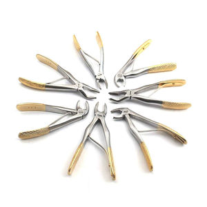 คีมฟันปลาสำหรับถอนฟันเครื่องมือผ่าตัดทางทันตกรรมแบบกำหนดเองทำจากสเตนเลสสตีล - Product Image 4