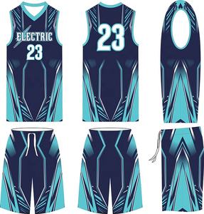 Tenue de basketball sans manches en polyester, ensemble d'entraînement durable pour le sport, grande taille, en sergé. - Product Image 5