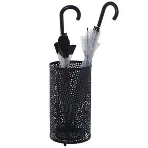 Porte-parapluies d'intérieur en métal et fer de grande taille Design moderne Porte-parapluie de ménage de forme ronde Décoration intérieure élégante - Product Image 5