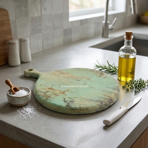 Ustensiles de cuisine Planche à découper en bois de tamarin pour fruits légumes Bloc à découper pour la cuisine - Product Image 5