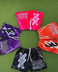 Vente en gros de shorts de sport en coton épais polaire français éponge respirant short de sueur pour hommes short de survêtement d'entraînement de course à pied - Product Image 1