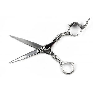 Tijeras de peluquero con mango de dragón con hoja afilada de acero inoxidable herramienta de tijera de salón de belleza - Product Image 6