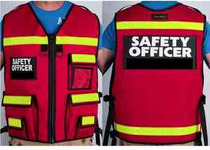 Customizable Hot Sale Outdoor High Visibility Mesh Reflective Safety and <b>Security</b> Tool Vest With Your Logo - Product Image 2