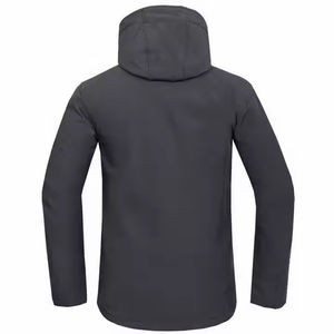 Chaqueta acolchada Softshell de manga larga para hombre, nueva tendencia, diseño Reversible, servicio OEM, tela de lona, varios colores, Invierno - Product Image 2