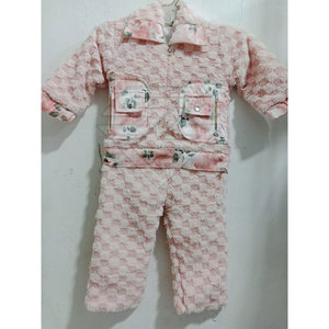 Costume en velours pour filles, tenue chaude et respirante pour l'automne et l'hiver, costume en velours pour filles, ensemble assorti élégant - Product Image 5