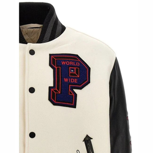 Veste Hommes Hiver et Automne Broderie Logo Personnalisé Fabricant Veste Universitaire de Haute Qualité Coupe Régulière Col Baseball Jacke - Product Image 3