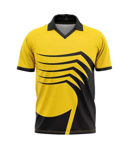 Camiseta Deportiva Resistente con Diseño Sublimado, Cuello Alto y Control de Sudor, Estilo Formal con Patrón Sólido y Logotipo Frontal - Product Image 2