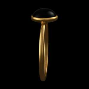 Anillo de Boda Vintage de Oro Amarillo Macizo de 14K con Baño de Rodio, Engaste de Puntas con Gema de Coral de 4mm, Calidad Fina para Mujer, Todas las Tallas - Product Image 2