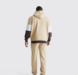 Conjunto Deportivo Personalizado de Moda para Hombre, Sudadera con Capucha Extra Grande de Estilo Vintage, Pantalones Deportivos de Poliéster/Algodón Estampados, Talla Grande, Invierno - Product Image 2