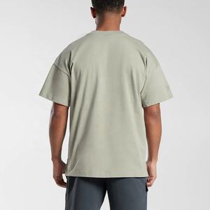 เสื้อยืดผ้าฝ้าย100% สำหรับผู้ชายเสื้อยืดโอเวอร์ไซส์พิมพ์ลายโอเวอร์ไซส์สำหรับผู้ชาย - Product Image 5