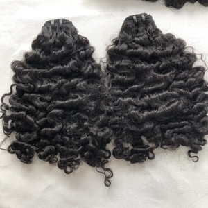 Extensiones de pelo virgen sin procesar de proveedor vietnamita, extensiones de pelo de trama rizada birmana real al por mayor - Product Image 2