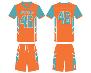 ผู้ผลิตชุดยูนิฟอร์ม 7v7 คุณภาพสูงแบบ OEM ชุดกีฬาและชุดทีม ชุดยูนิฟอร์มอเมริกันฟุตบอลแบบกำหนดเอง 7V7 พร้อมธง - Product Image 2