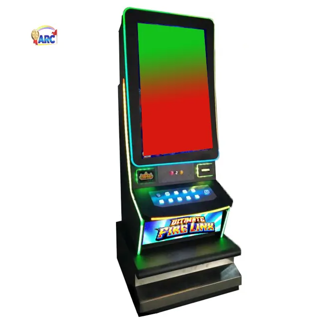 Verticale Monitorkast Voor Coin Game Machine Fire Link