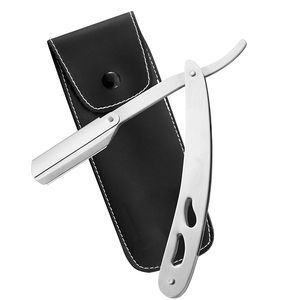 Maquinilla de afeitar recta de acero inoxidable de alta calidad, mango plegable, Etiqueta Privada, Barbero, corte de garganta, maquinilla de afeitar a la venta - Product Image 2
