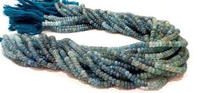 Perles lisses lisses de 4 à 6mm vendues par brin de 14 pouces de long - Product Image 4