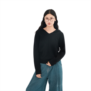 Sudadera informal sólida para mujer, Sudadera con capucha con estampado personalizado, jersey de otoño e invierno, jersey con capucha transpirable para mujer - Product Image 3