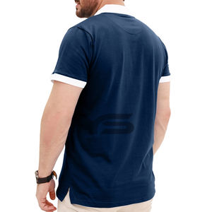 Polo de Golf de Gama Alta para Hombre, Jersey Elástico de Calidad Clásico, Transpirable, Absorbe La Humedad, Bordado Informal Sólido, Verano - Product Image 2