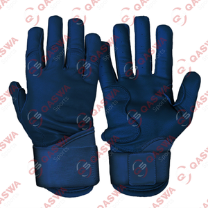 Best-seller Gants de frappe de baseball bleu clair réglables avec sangle et manchette pour les joueurs de baseball professionnels - Product Image 6