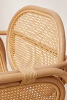 Chaises de jardin de style vintage, chaise de salle à manger en rotin naturel avec différentes couleurs, chaise d'extérieur pour la décoration