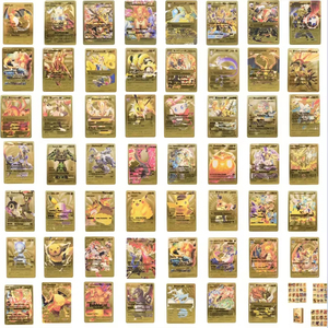 Caja de Almacenamiento Portátil de Cartón para Tarjetas Coleccionables YY Pocket Monster, con Tarjeta Pikachu Dorada - Product Image 5