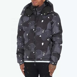 Abrigos acolchados personalizados para hombre, chaqueta acolchada con burbujas, abrigo cálido acolchado, chaqueta de invierno para hombre con logotipo personalizado - Product Image 3