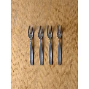 Juego de cubiertos de acero vintage, cubiertos estéticos, juego de cubiertos increíble, cubiertos modernistas de mediados de siglo - Product Image 6