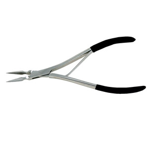 Pince à éclats à poignée enduite noire Double ressort en acier inoxydable Virtus Splinter Forceps Box Joint - Product Image 3