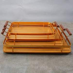 Plateau de table basse décoratif en laiton, plateau de service pour thé et café en laiton, plateau utilitaire polyvalent en laiton massif, plateau en laiton pour Puja - Product Image 5